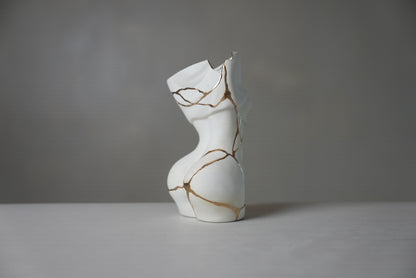 Female Form Kintsugi Vase
