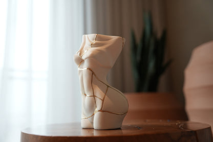 Female Form Kintsugi Vase