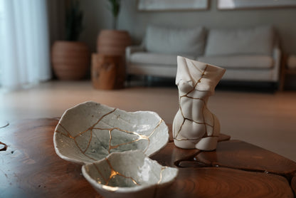 Female Form Kintsugi Vase